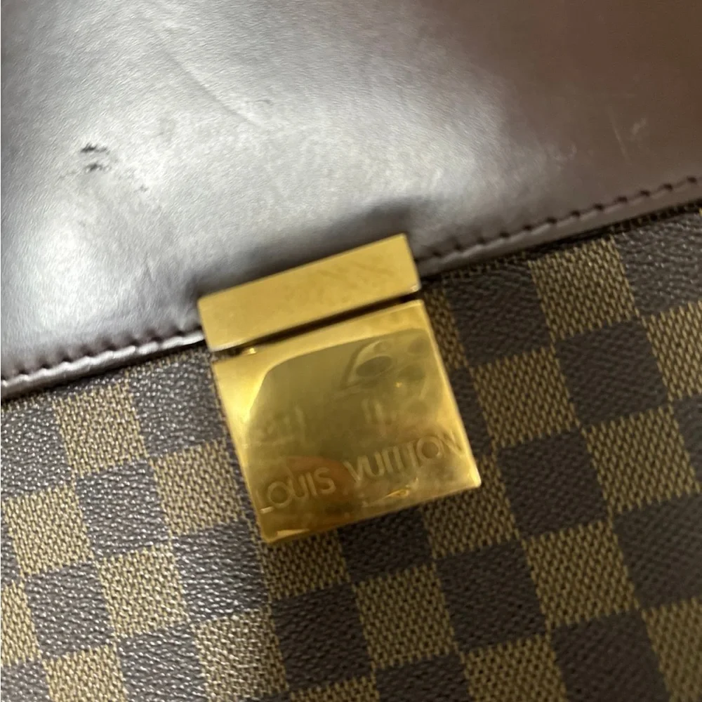 Louis Vuitton laptop Brown Checkered Men's Bag